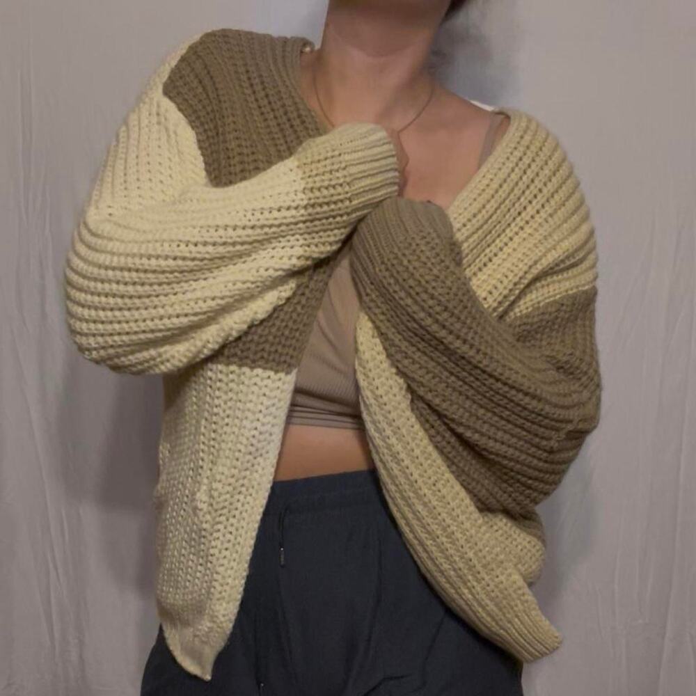 Anthropologie oversized cardigan